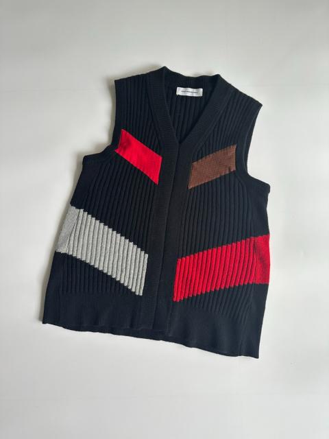 Kiko Kostadinov Kiko Kostadinov 0009 Nash Colorblock Sweater Vest