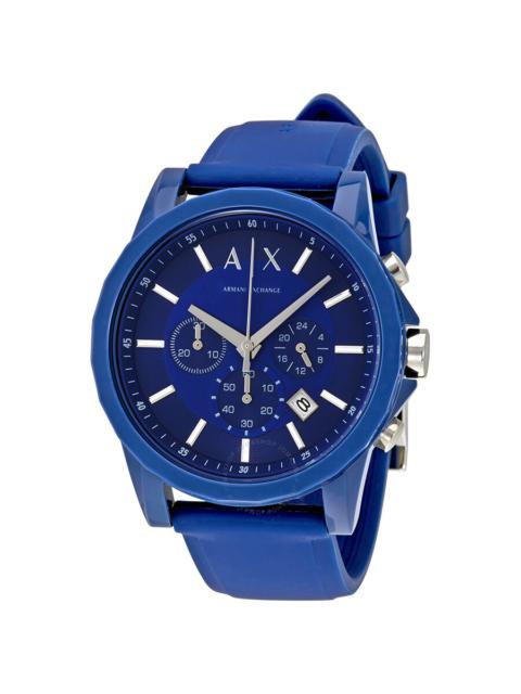 Armani Exchange - Open Box - Armani Exchange Active Blue Dial Men's Watch AX1327