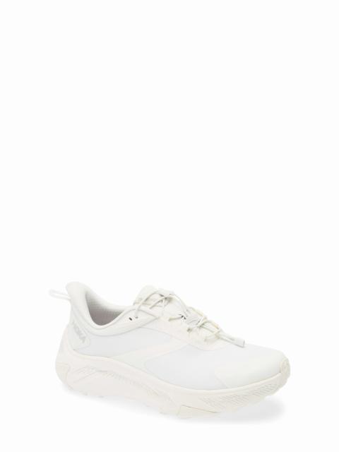 HOKA HOKA Transport 2 Water Repellent Hiking Sneaker in White /White at Nordstrom