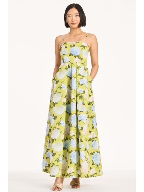 SACHIN & BABI BEAU GOWN - CITRINE PEONIES