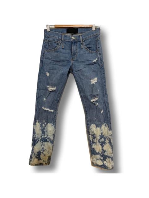 Other Designers Calvin Rucker Distressed Denim Jeans