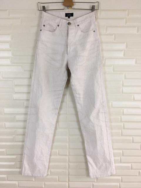 A.P.C. A.P.C White Casual Pant S26