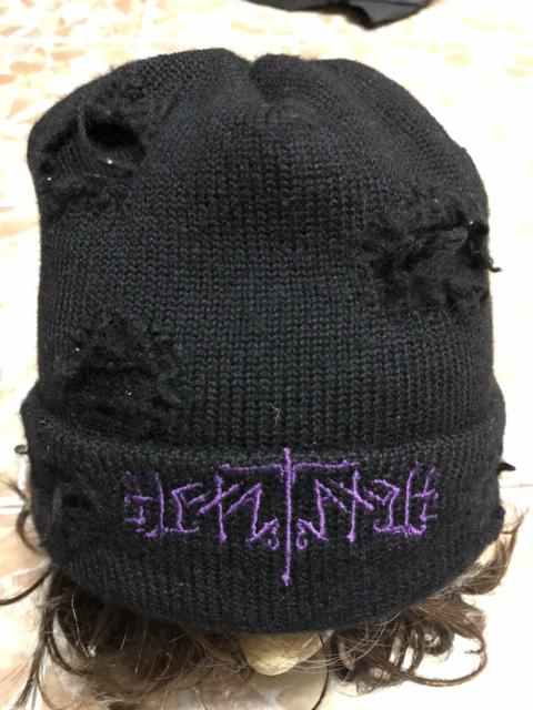 Other Designers Hex Antistyle Distressed Ribbed Beanie