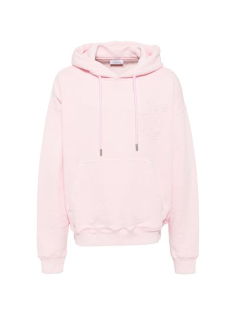 outline arrow skate hoodie