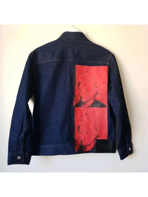 Other Designers CALVIN KLEIN x ANDY WARHOL x RAF SIMONS DENIM JACKET