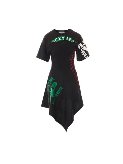 Marine Serre Marine Serre Women Printed Jersey Knee Length Dress