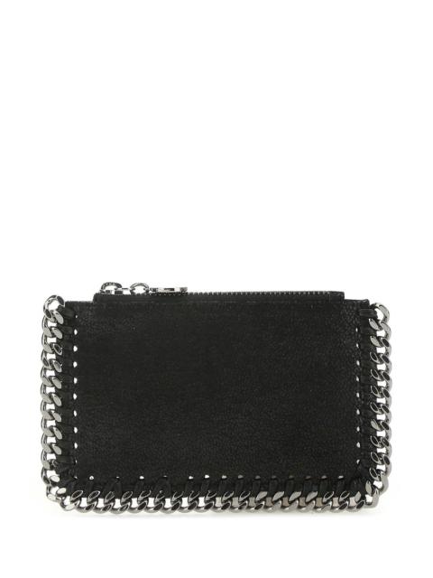 Stella McCartney Stella Mccartney Women Black Shaggy Deer Card Holder
