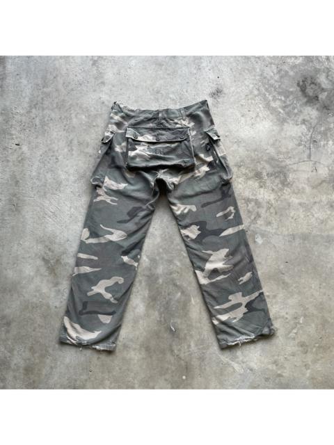 Other Designers Faded Glory - Vintage Avirex FLARE Camo Faded Multipocket Monkey Pants