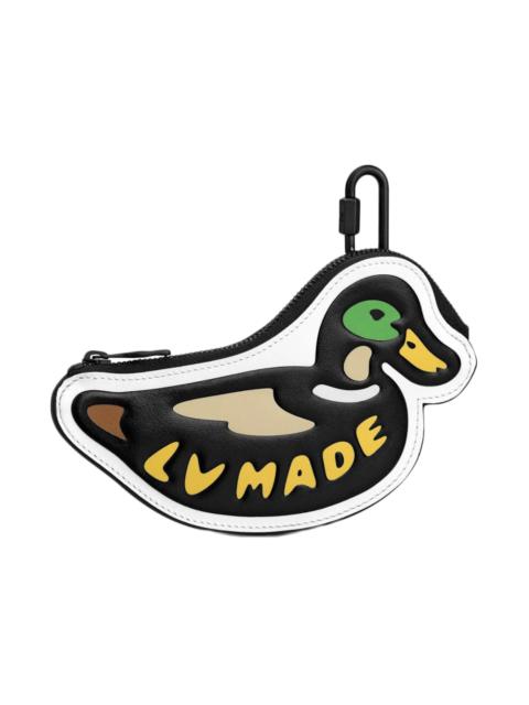 Louis Vuitton Louis Vuitton x Nigo Duck Coin Card Holder Damier Ebene Giant Brown