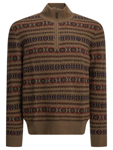 Polo Ralph Lauren Polo Ralph Lauren Fair Isle Half-zip Sweater Multicolor