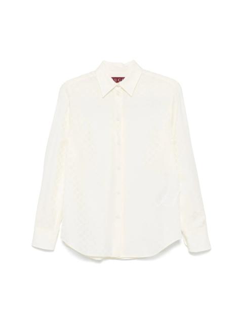 GUCCI Gucci Neutrals Tops - Shirts Women