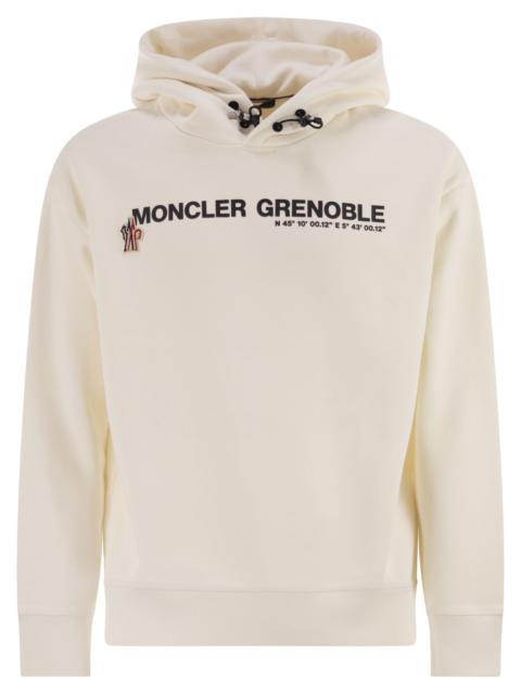 Moncler Grenoble Moncler Grenoble Men Logoed Cotton Hooded Sweatshirt