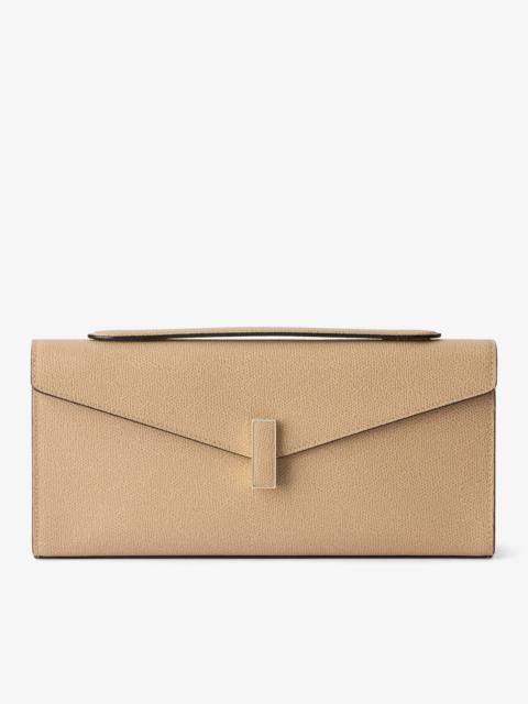 Valextra Valextra – Iside Clutch – Beige Chachemire