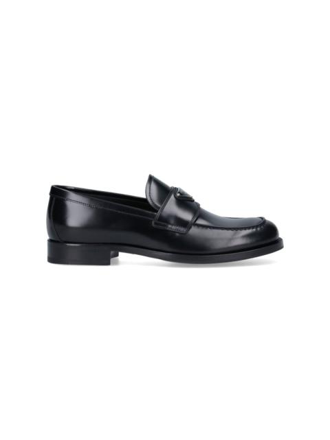 Prada Prada Men Logo Loafers