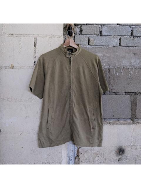 Other Designers Vintage Beams Sweater Short Sleeve Zipper Ups