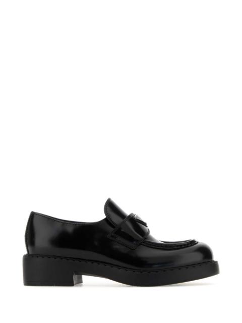 Prada Prada Women Black Leather Loafers