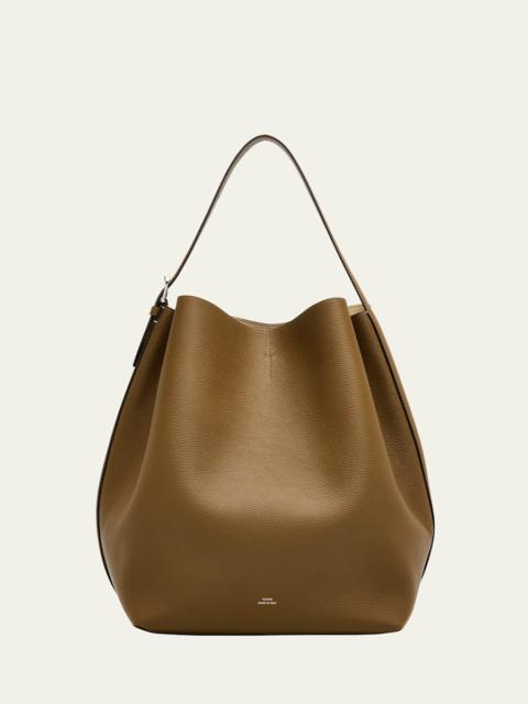 TOTEME Belted Leather Tote Bag