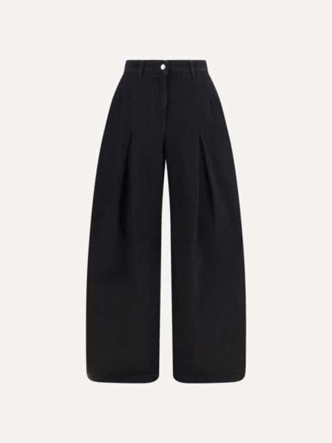 Dolce & Gabbana Wide-leg cotton Jeans