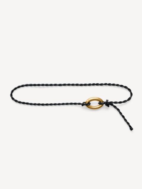 BY MALENE BIRGER Ova Small leather belt