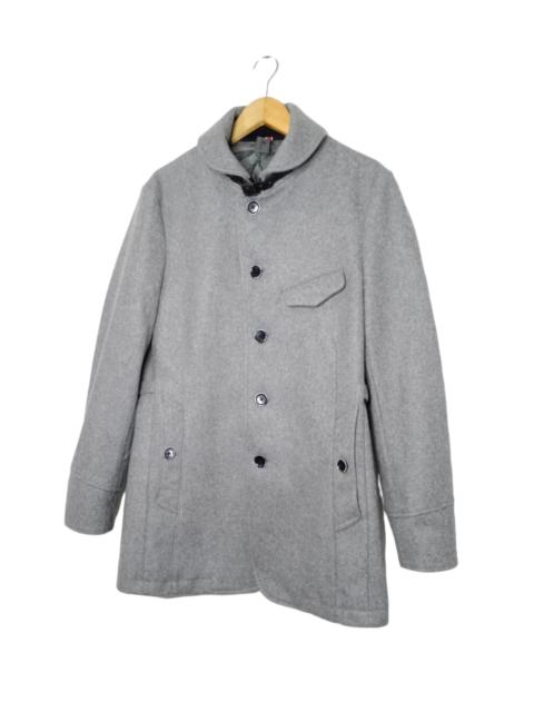 Other Designers Morgan Homme Heavy Wool Long Coat Jacket