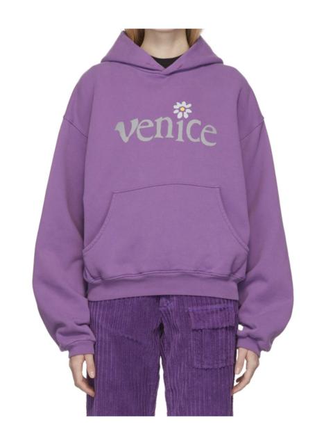 ERL SSENSE exclusive purple Venice hoodie