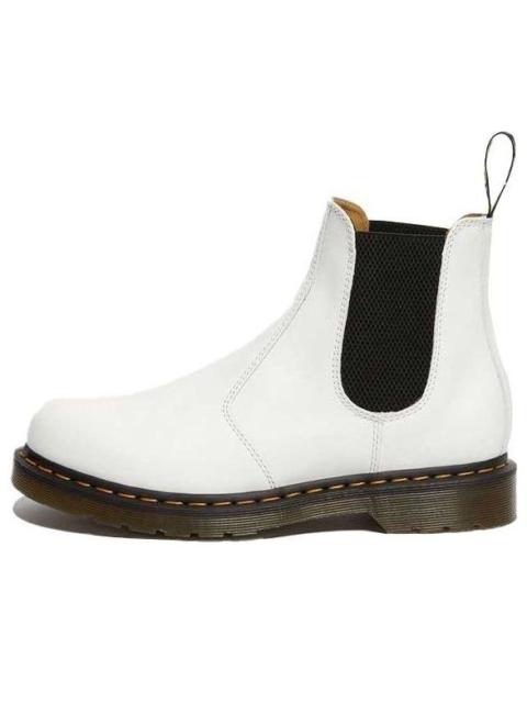 Dr. Martens Dr. Martens 2976 Yellow Stitch Smooth Leather Chelsea Boots 'White' 26228100