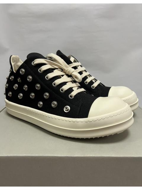 Rick Owens Rick Owens Drkshdw - SS23 EDFU Eyelet Black Milk Ramones Low