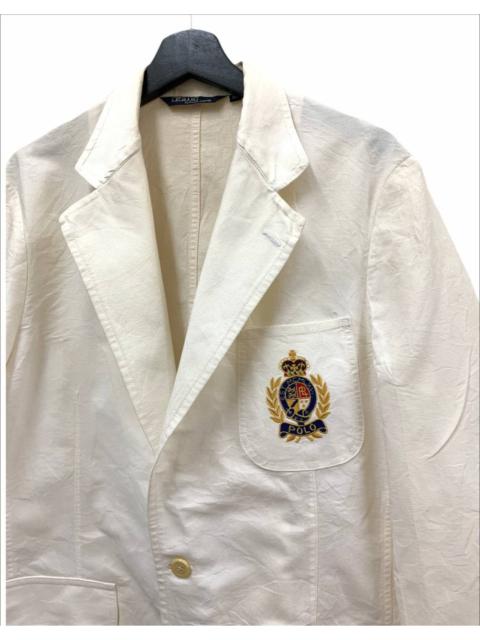 Iconic Polo Ralph Lauren Crest Logo Coat Vintage