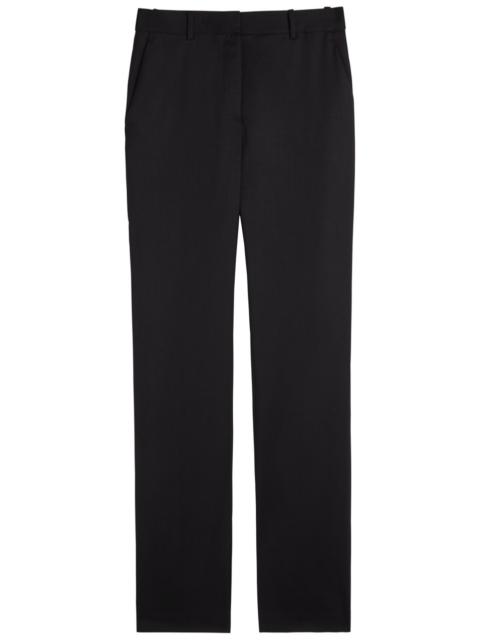 HEIRLOME Heirlome Alba Flared-leg Stretch-wool Trousers