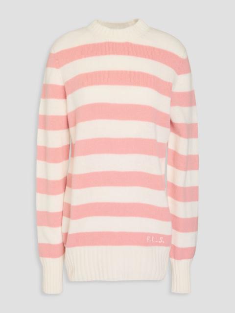 Other Designers Striped wool and cashmere-blend sweater