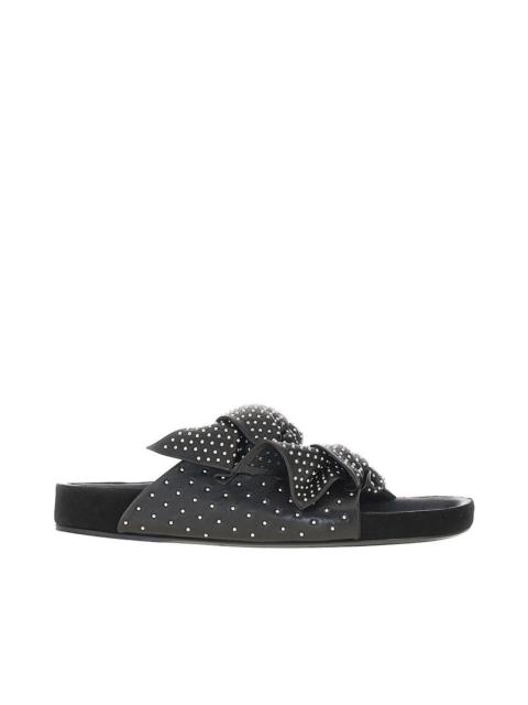 Isabel Marant 'LENNYO BOW' NAPPA LEATHER SANDALS