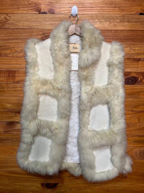 Other Designers Sheepskin Coat - INUK FAUX FUR SHEEP SKIN SHEARLING VEST