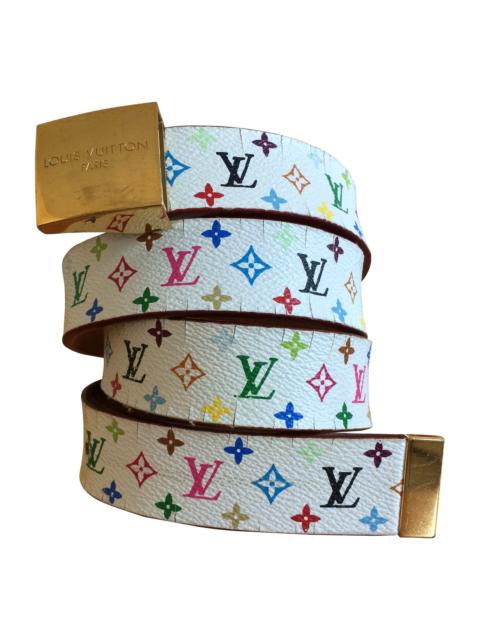 Louis Vuitton S/S 2003 Louis Murakami Multicolor Monogram Belt