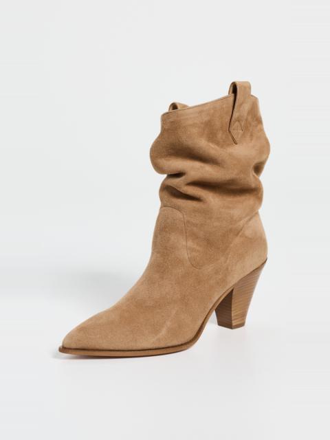 AQUAZZURA Boogie Cowboy Booties 70mm
