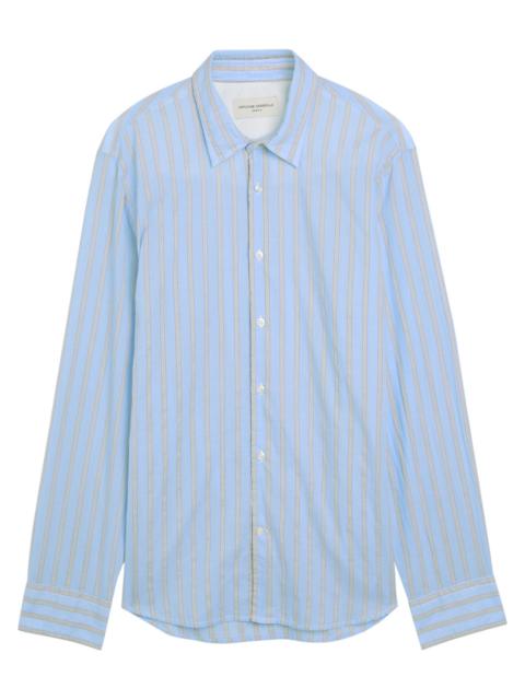 OFFICINE GÉNÉRALE Officine Générale Giacamo Striped Cotton Shirt