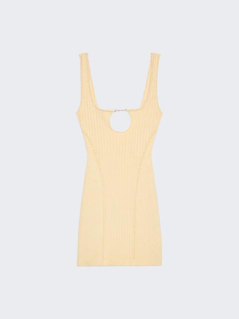 JACQUEMUS La Mini Robe Sierra Dress Light Ivory
