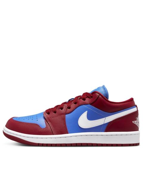 Jordan (WMNS) Air Jordan 1 Low 'Deep Red Blue' DC0774-604