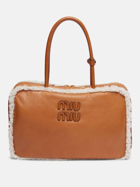 Beau Large leather tote bag