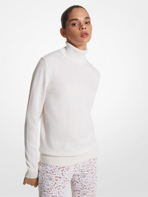 MICHAEL KORS COLLECTION Joan Cashmere Turtleneck Sweater