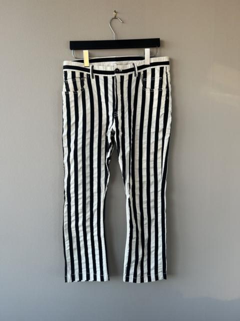 SS14 Striped Cropped Trousers