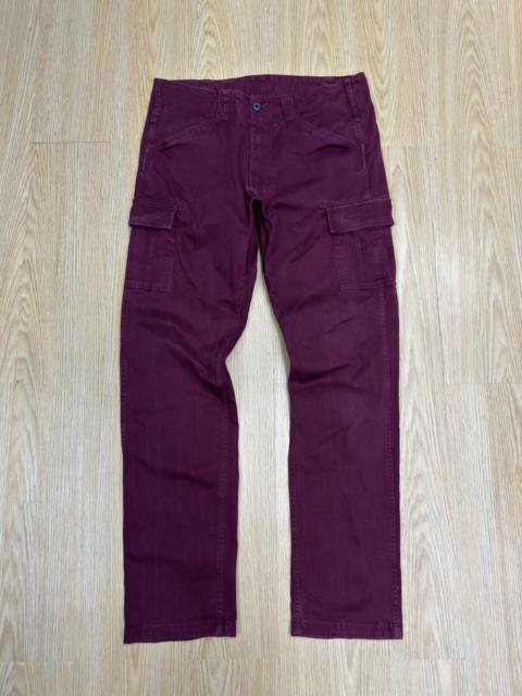 Other Designers Japanese Brand - Gladiator Japan Maroon Cargo Pant (J539)