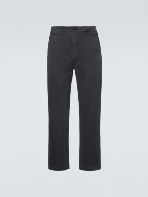 AURALEE Cotton straight chinos