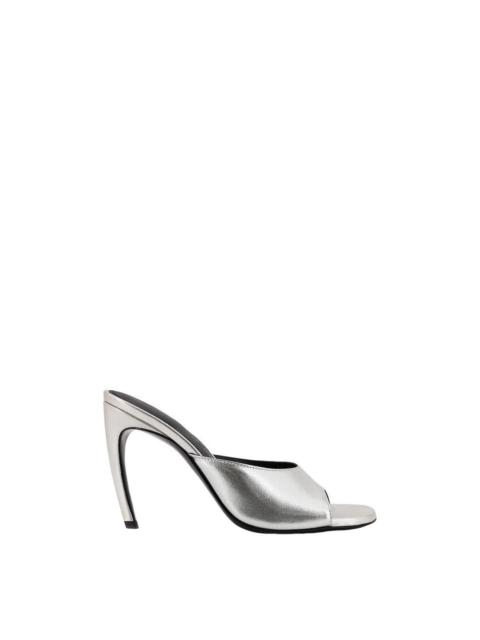 THE ATTICO THE ATTICO Betta Silver 95mm Mules New & Authentic (Women's