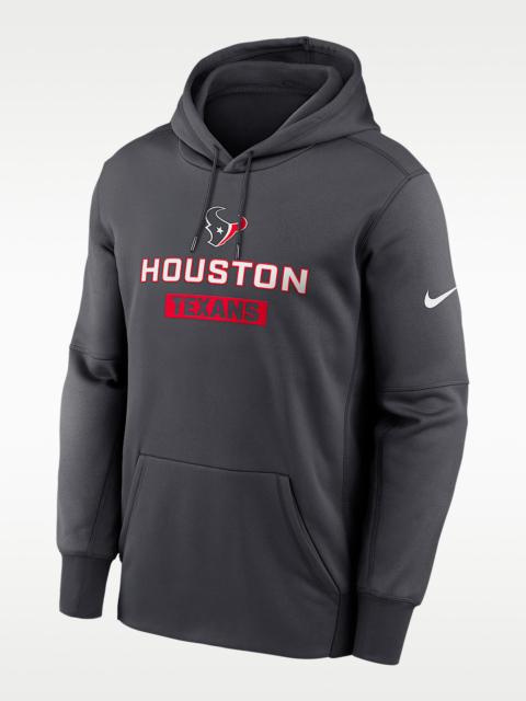 Nike Houston Texans Toss Sweep Men’s Nike Therma NFL Pullover Hoodie