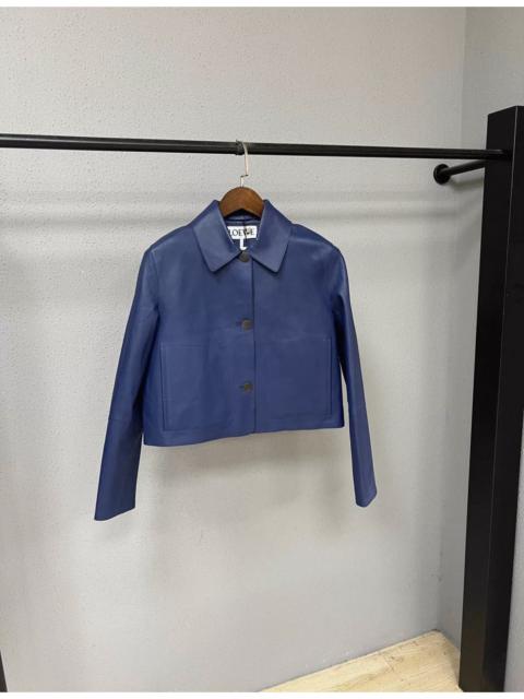Loewe Loewe 2020 Nappa Leather Shirt Biker Jacket