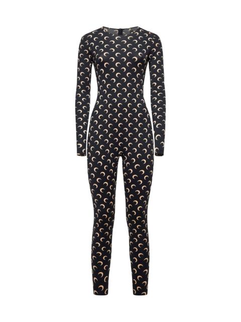 Marine Serre Marine Serre Women Jumpsuit "Catsuit Moon Printed"