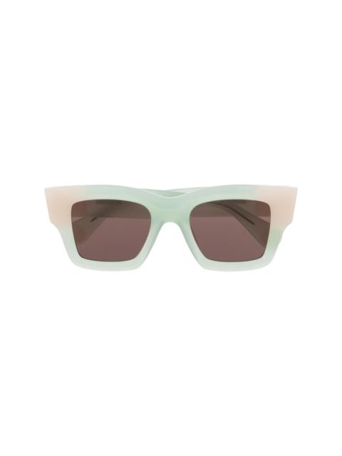 JACQUEMUS Les Lunettes Baci square-frame sunglasses