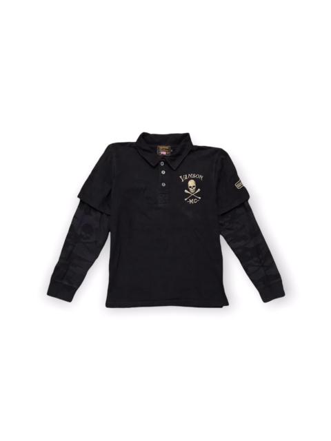 Other Designers Vanson Leathers - Polos longSleeve -MC-