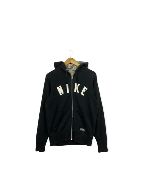 Nike Nike Spellout Full Zipper Hoodie Black