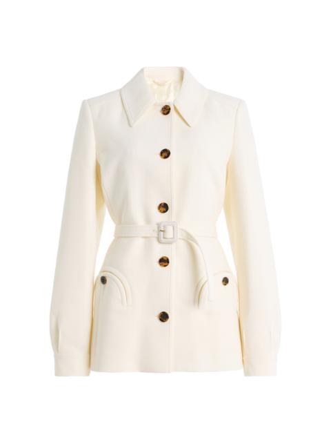 BLAZÉ MILANO Resolute Paint Wool Jacket ivory